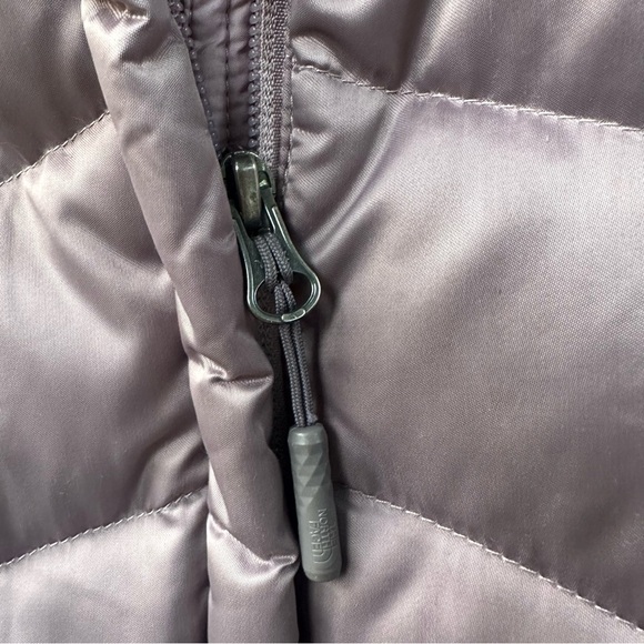 The North Face Aconcagua 550 Down Jacket Purple Satin Puffer Women’s XS - Picture 5 of 15